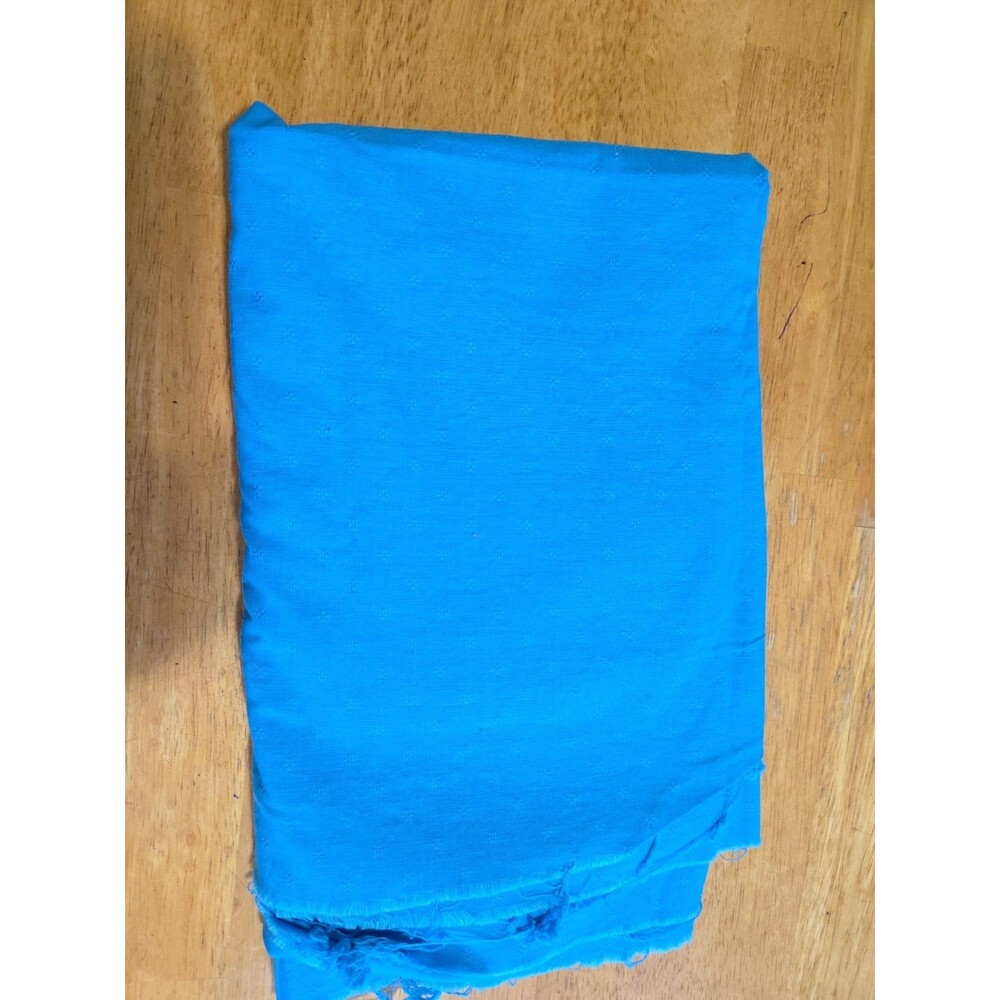 1 Yd 27 " Wide Blue Cotton fabric